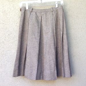 Vintage Summit of Boston Gray Herringbone Wool Skirt 4
